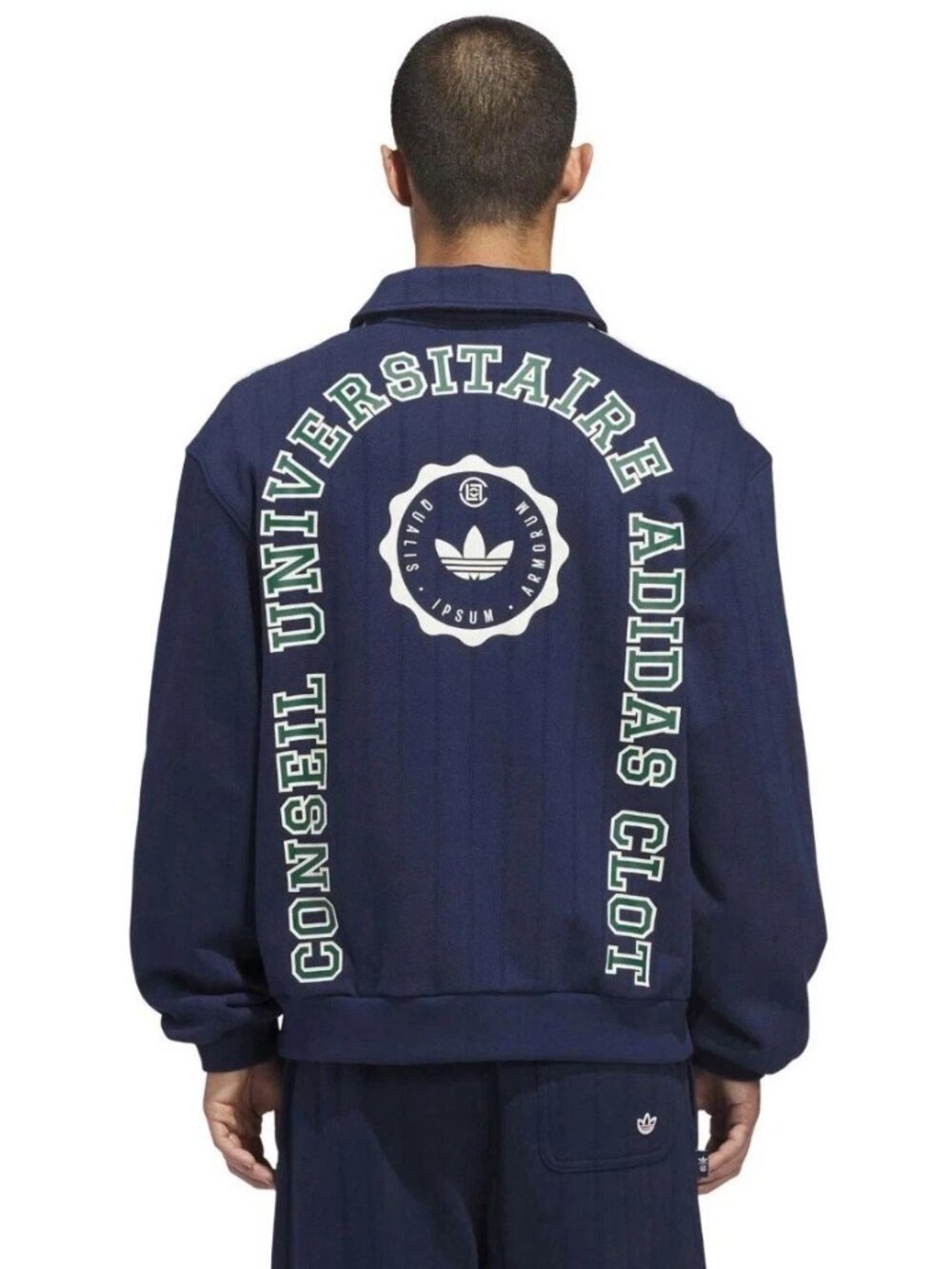 Adidas & Clot Edison Chen Crew Quater/Zip Sweatshirt Size XXL 2XL JM7097 - Picture 4 of 7